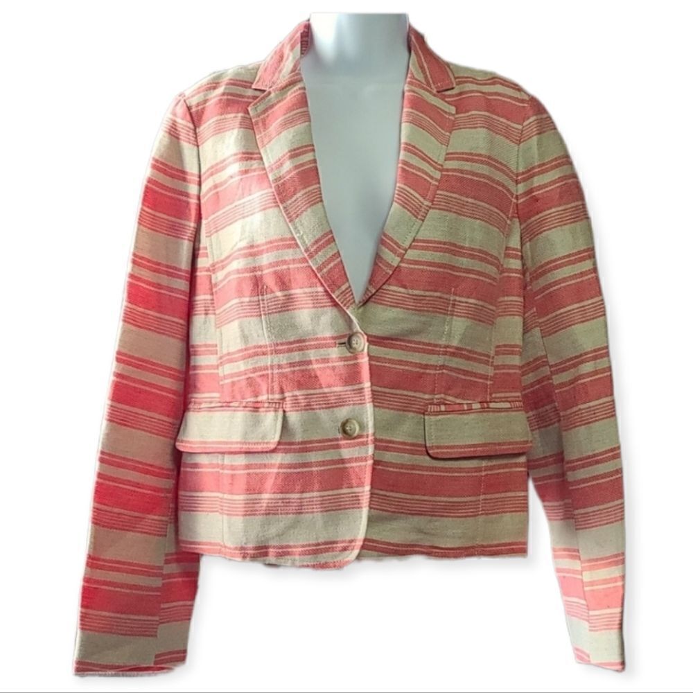 LOFT Linen Blend Jacket Size 6 NEW